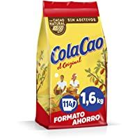 Los mejores  - Cola Cao Original con Cacao Natural y sin Aditivos- 1600g